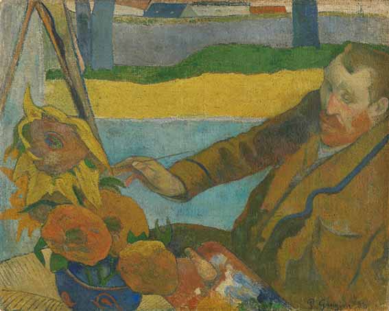 Paul Gauguin, Vincent van Gogh Tranh hoa hướng dương, 1888