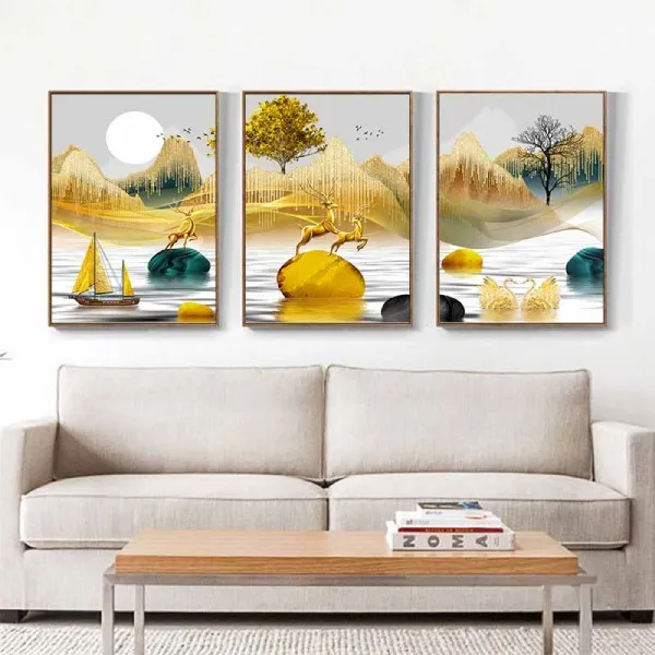 Tranh in Canvas Amazing Art là địa chỉ chuyên kinh doanh tranh hươu đáng tin cậy