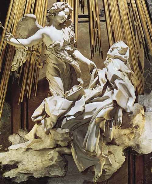 Gian Lorenzo Bernini, The Ecstasy of Saint Teresa, 1647-1652.