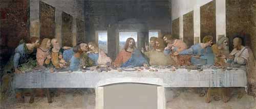 Bữa ăn tối cuối cùng của Leonardo Da Vinci, 1495 – 1498