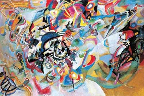 Wassily Kandinsky, Ngẫu hứng VII. Tranh tái hiện trong “Expressionism” của Ashley Bassie