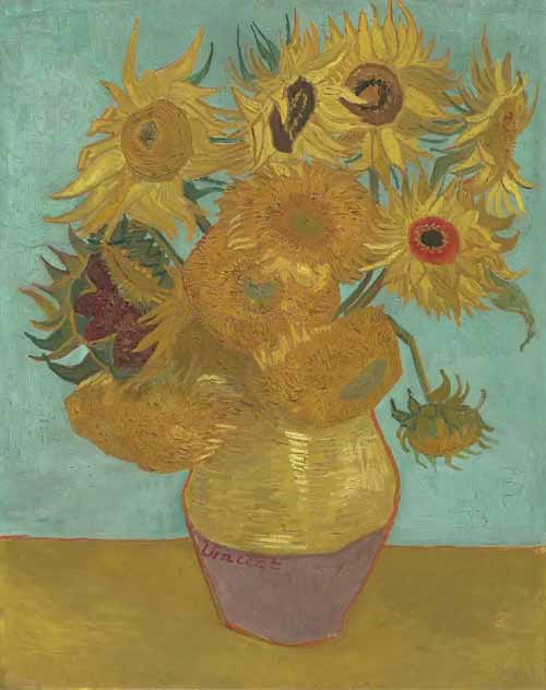 Hướng Dương (bản sao của phiên bản thứ ba) của Vincent Van Gogh, 1889. Nguồn: Bảo tàng Nghệ thuật Philadelphia