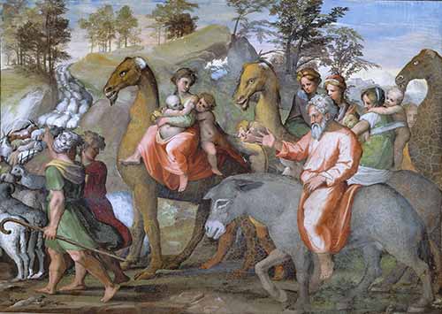 Chuyến đi đến Canaan - họa sĩ Raphael