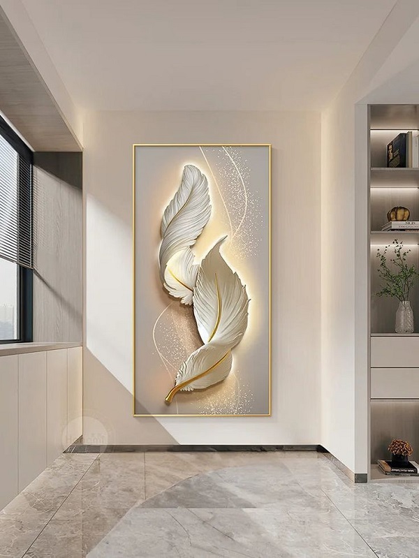 Tranh tráng gương 3D sinh động, độc đáo