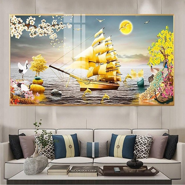 Tranh tráng gương thuận buồm xuôi gió