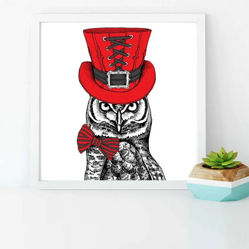 Tranh thời trang nón mũ của thú cưng