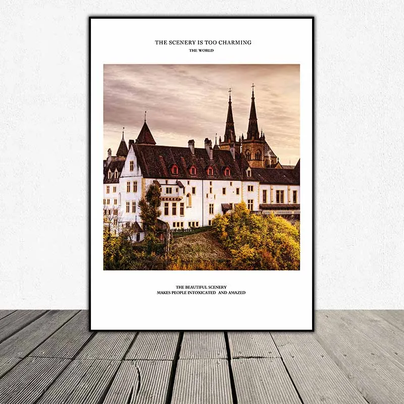 Các công trình kiến trúc nổi tiếng Điện Kremli, Old Town Square, Neuchâtel Castle