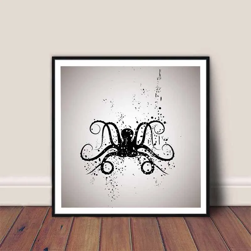 Tranh các loài động vật trắng đen