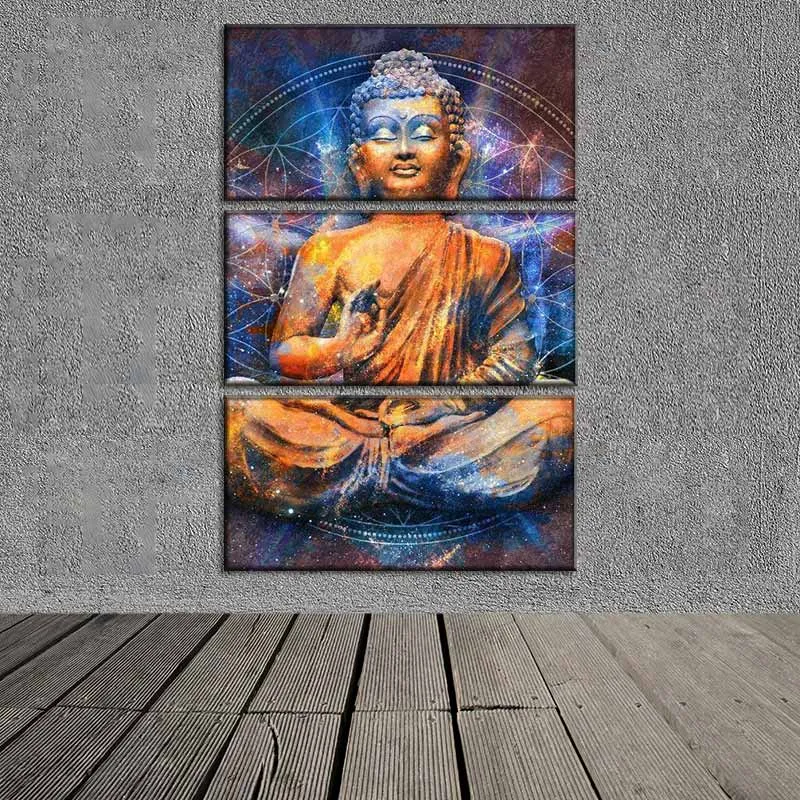 Tranh Phật Tổ Như Lai trừu tượng