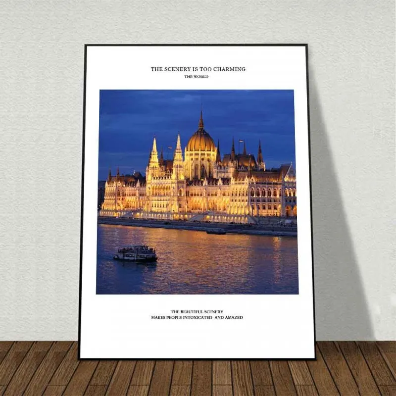 Tranh canvas các công trình kiến trúc trên thế giới