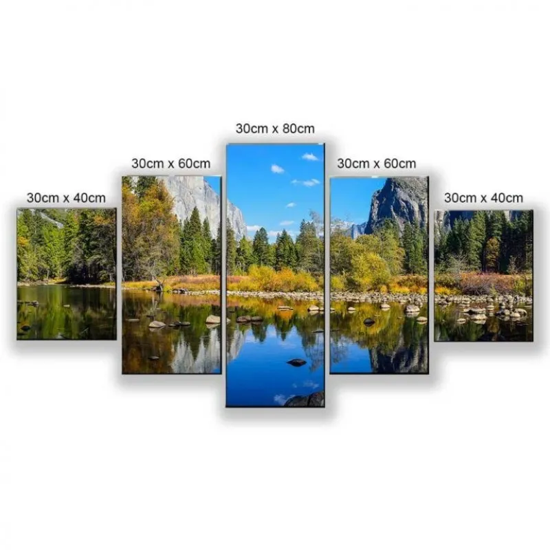 Tranh phong cảnh công viên quốc gia Yosemite