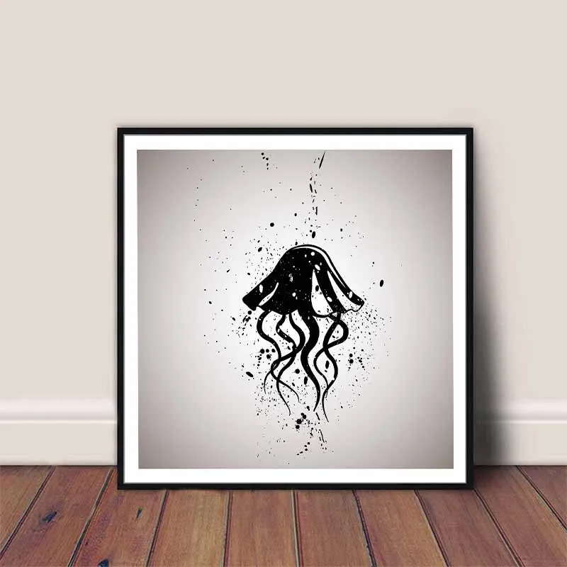 Tranh các loài động vật trắng đen