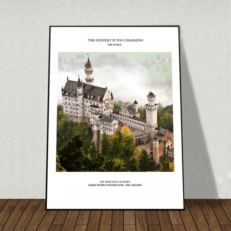 Tranh canvas các công trình kiến trúc trên thế giới