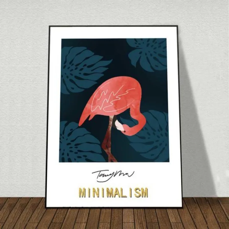 Tranh chim hồng hạc