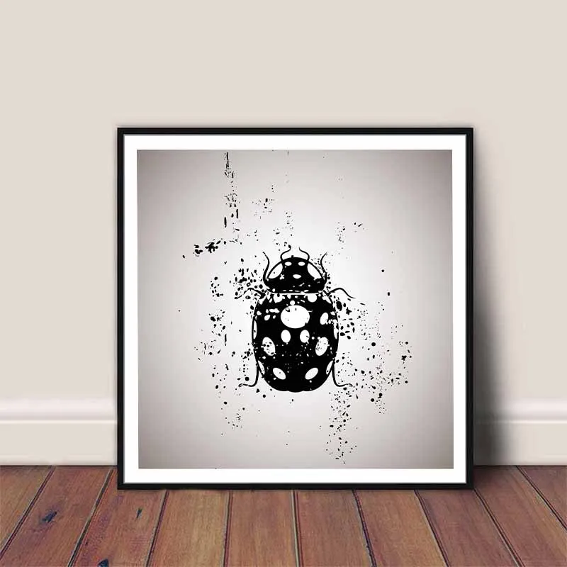 Tranh các loài động vật trắng đen