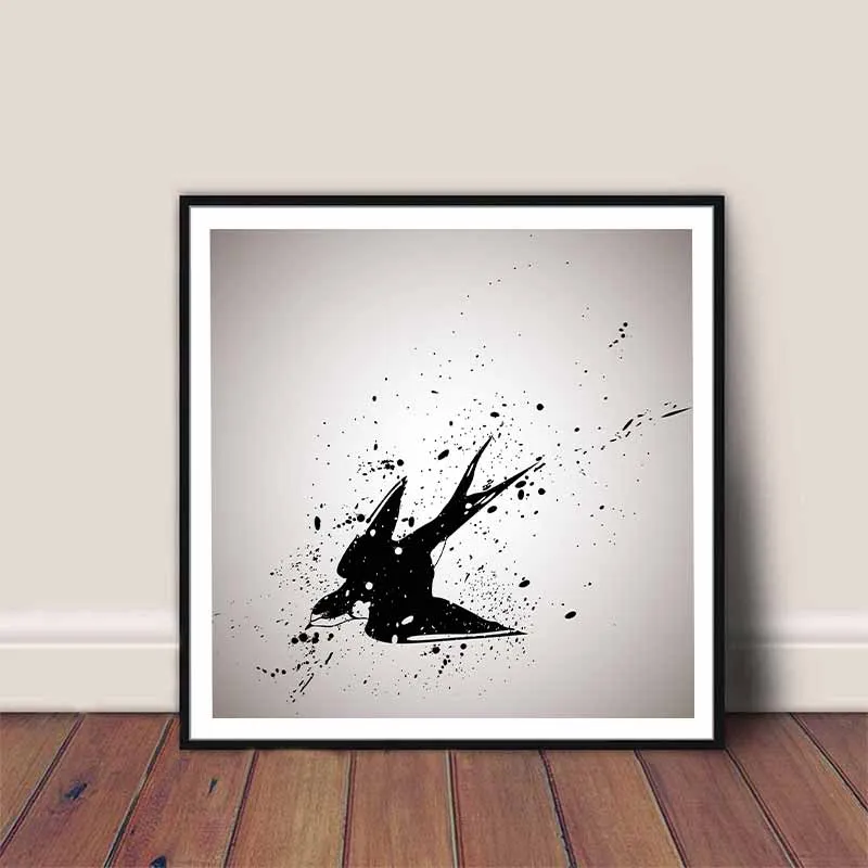 Tranh các loài động vật trắng đen