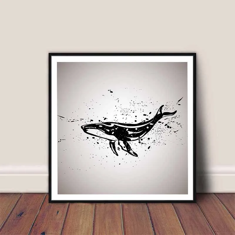 Tranh các loài động vật trắng đen