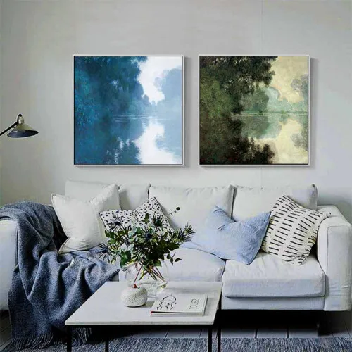 Arm Of The Seine Near Giverny (1897) là biểu tượng của phong cách hội họa ấn tượng.