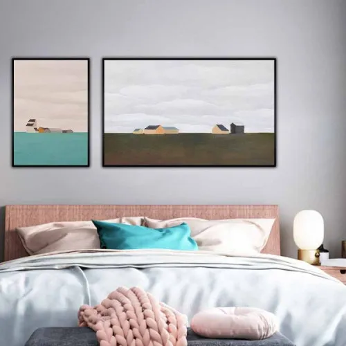 [Bật Mí] cách chọn tranh treo đầu giường ngủ hợp phong thủy