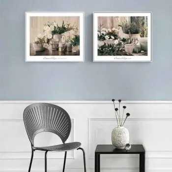 Cách bố trí khung tranh ảnh treo tường phòng khách đẹp nhất