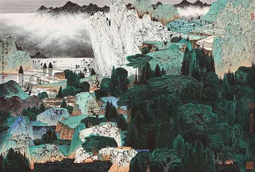 Họa sĩ Xue Liang - Gửi tình yêu vào Non Nước