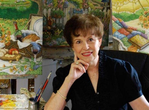 Janet Kruskamp, một họa sĩ nổi tiếng về sự đa dạng về chủ đề
