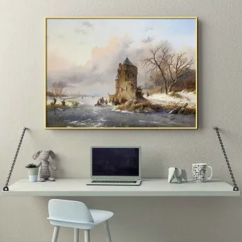 Một buổi chiều mùa đông – Fredrik Marinus Kruseman