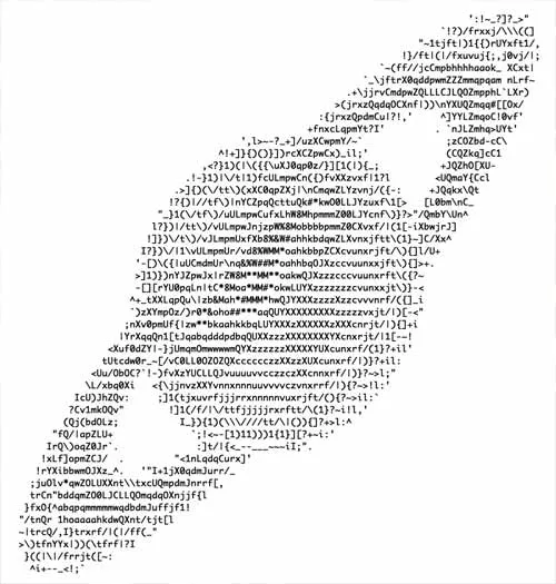 Nghệ thuật Ascii (Ascii Art)