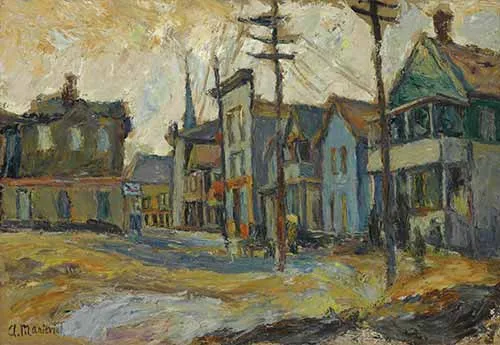 Những bức tranh phong cảnh của họa sĩ nổi tiếng - Abraham A. Manievich