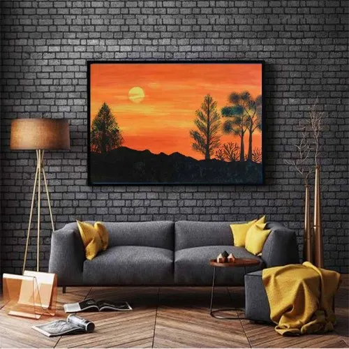 Những bức tranh phong cảnh đơn giản và dễ vẽ dành cho người mới bắt đầu