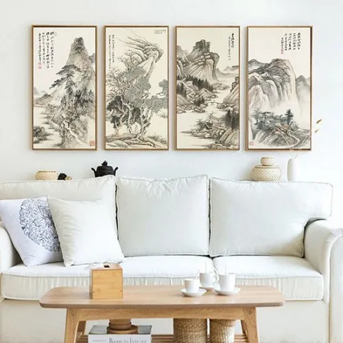 Những lưu ý khi chọn tranh treo phòng khách theo phong thủy