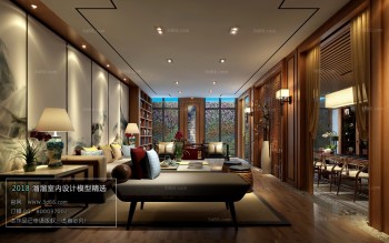 Thiết kế nội thất phòng khách F001 – Southeast Asian style