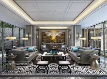 Thiết kế nội thất phòng khách J004 – Mix style