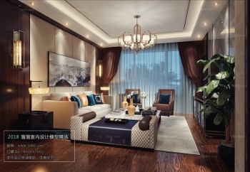 Thiết kế nội thất phòng khách J006 – Mix style