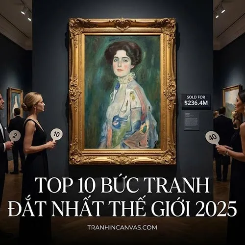 Top 10 Bức Tranh Đắt Nhất Thế Giới 2025: Những Kiệt Tác Triệu Đô