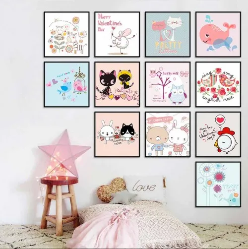 Tranh treo tường phòng ngủ cho trẻ em