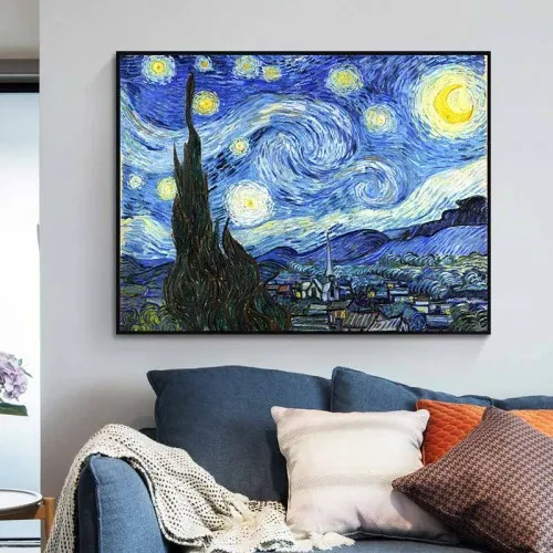Vincent Van Gogh với tác phẩm Đêm Đầy sao - Starry Night