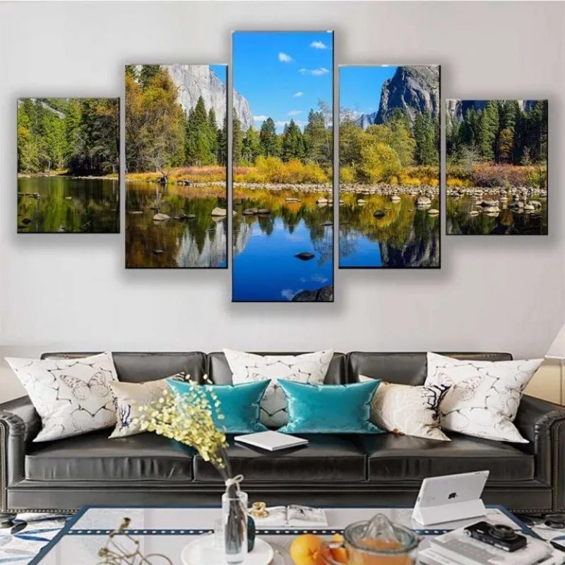 Tranh phong cảnh công viên quốc gia Yosemite