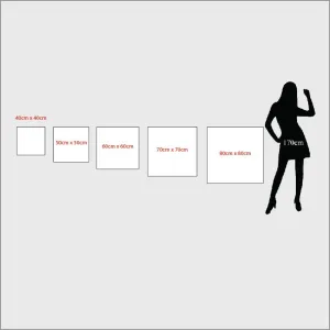 Tranh Canvas Phong Cảnh: Thị Trấn Vétheuil Dưới Nắng Hè - Claude Monet