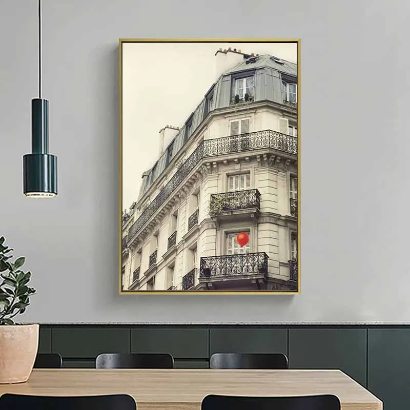 Tranh phong cảnh thành phố Paris, cầu Bow Bridge New York