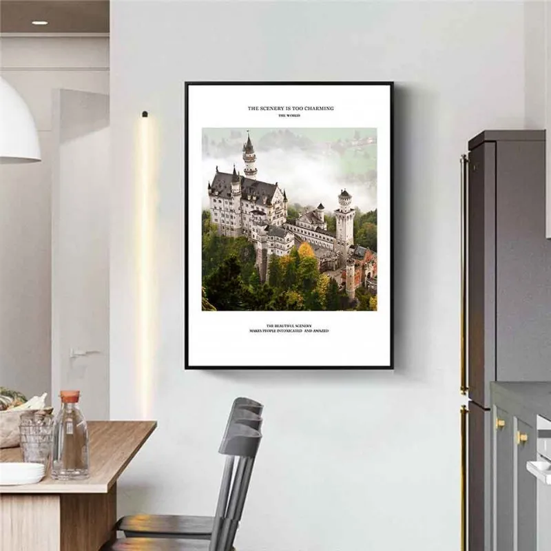 Tranh canvas các công trình kiến trúc trên thế giới