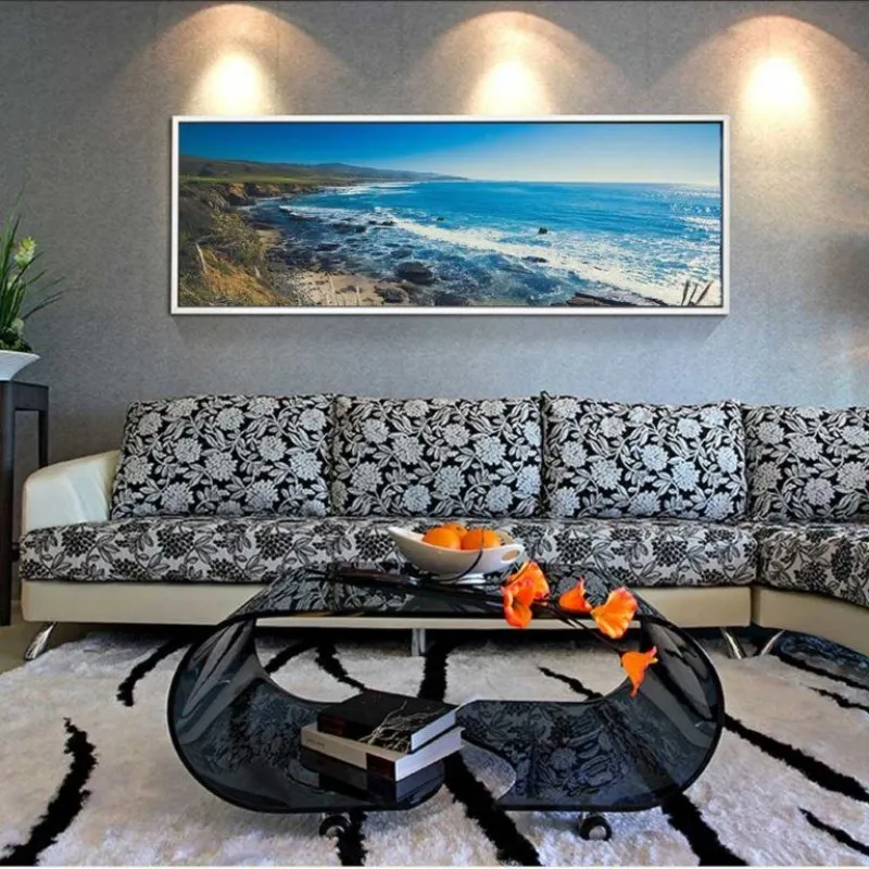 Tranh canvas phong cảnh bờ biển