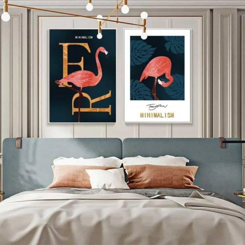 Tranh chim hồng hạc