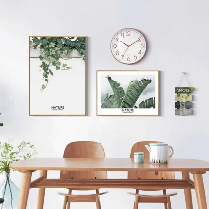 Tranh lá cây nho, lá chuối, lá môn và xương rồng