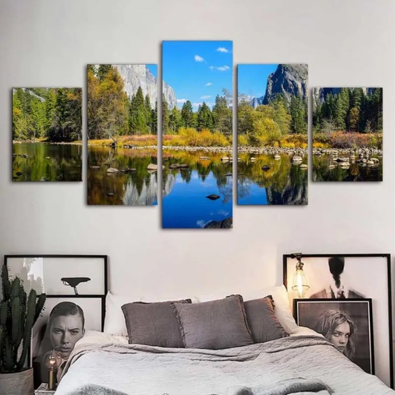 Tranh phong cảnh công viên quốc gia Yosemite