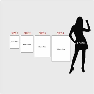 Tranh In Canvas Phong Cảnh Hươu Vàng Bên Hồ Rừng Thu Bình Yên