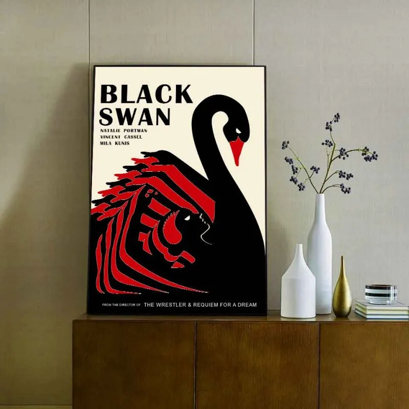 Tranh canvas poster phim Thiên nga đen