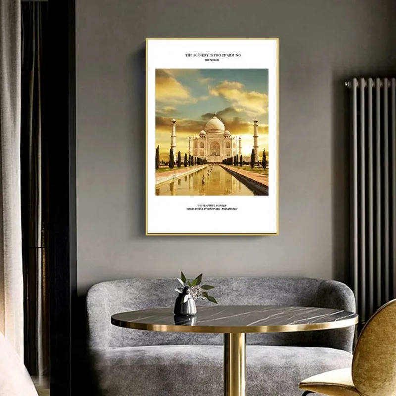 Tranh các công trình kiến trúc nổi tiếng trên thế giới