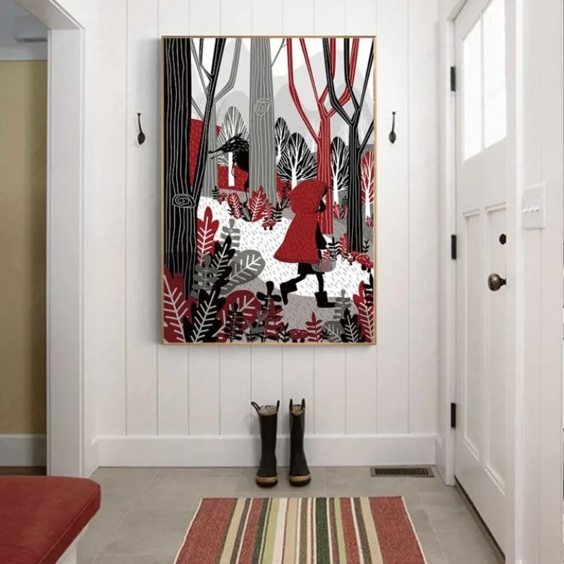 Tranh canvas cổ tích