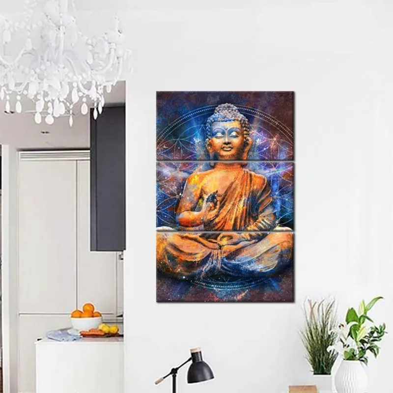Tranh Phật Tổ Như Lai trừu tượng